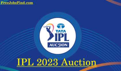 IPL Auction Live Today