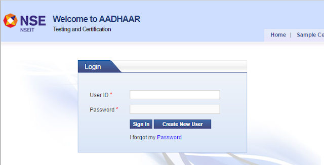 UIDAI Operator Registration