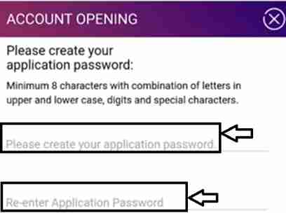 Create SBI Account Password
