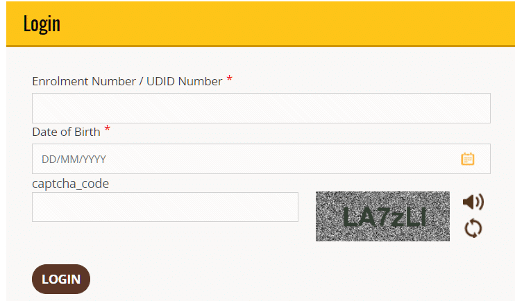 Download Disability Certificate UDID Card