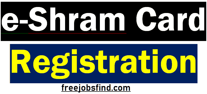 eshram card registration online